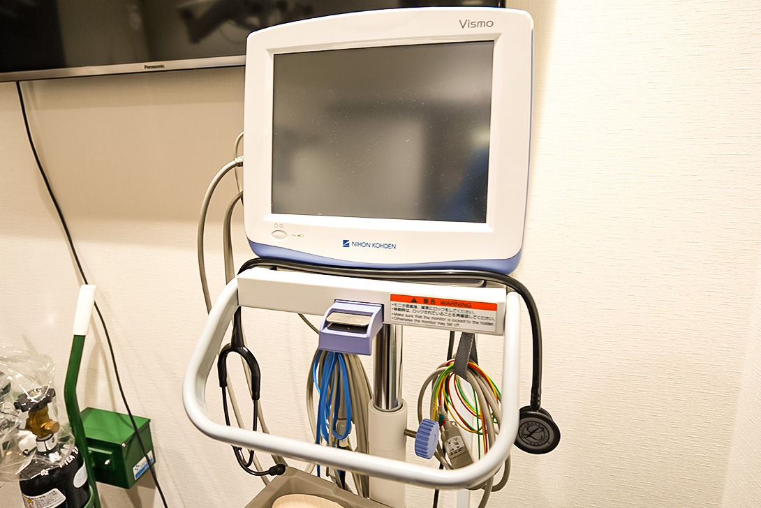 生体情報モニター｜橋本駅の歯医者　翼歯科口腔クリニック