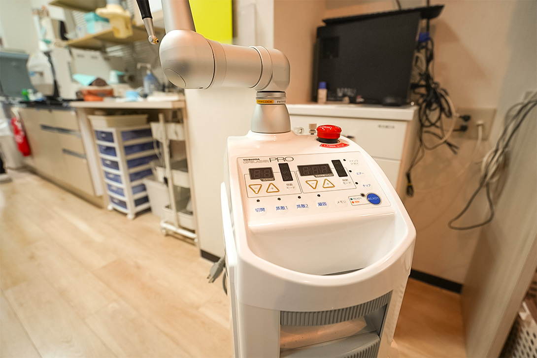 レーザー治療｜橋本駅の歯医者　翼歯科口腔クリニック